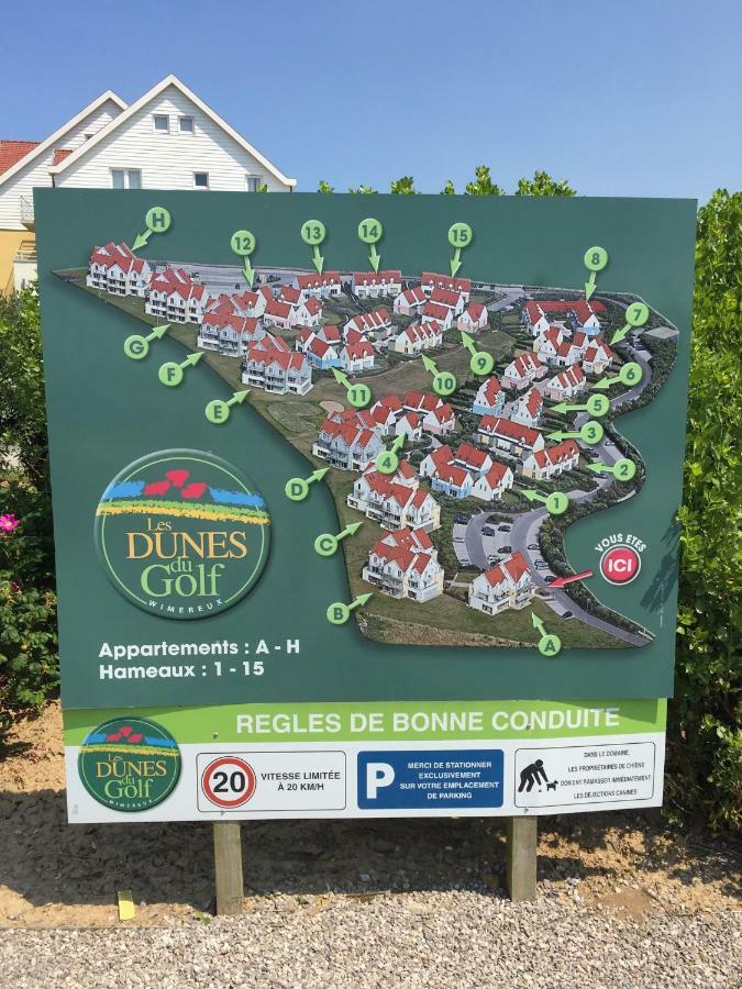 Les Dunes Du Golf First Line Sea View App Block B 1-3 ヴィムルー エクステリア 写真